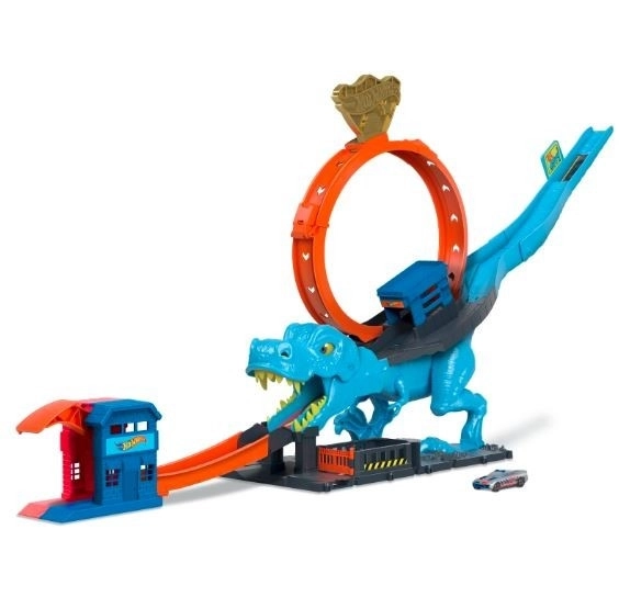 Hot Wheels City T-Rex Schleifen-Abenteuer