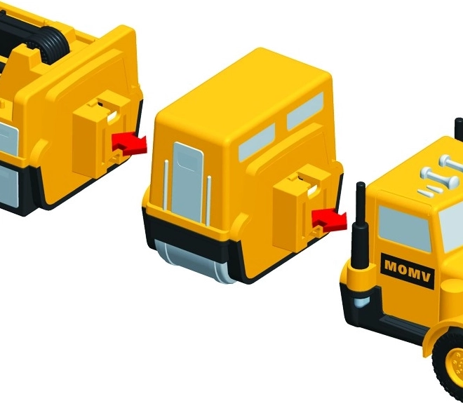 Magnet-Schnapp-System für leichtes Bauen