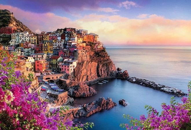 Puzzle Aussicht auf Manarola Italien