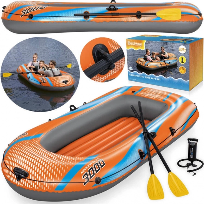 Aufblasbares Schlauchboot für 3 Personen von Bestway