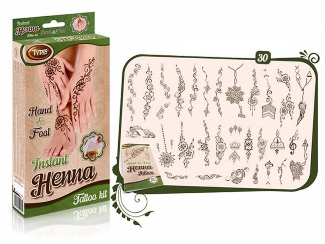 Tytoo Henna Hand & Fuß Kreativset