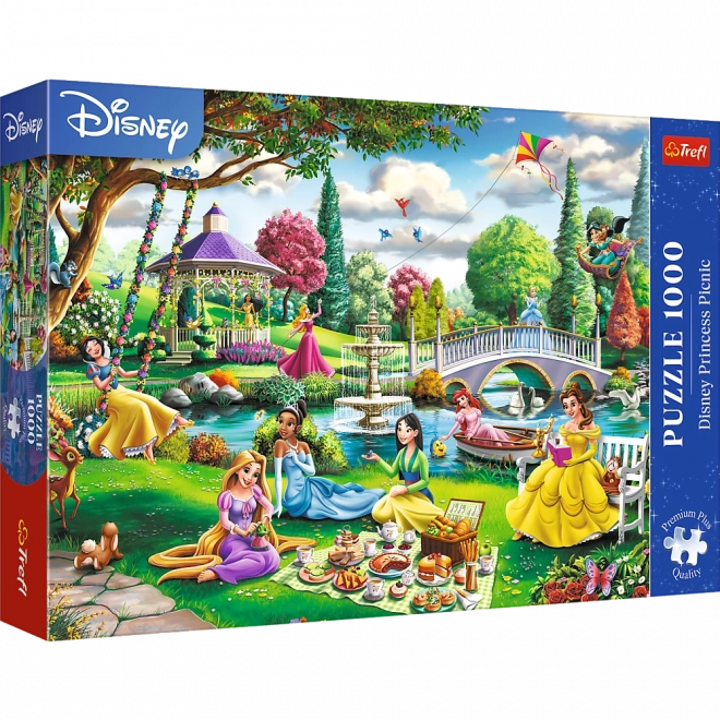 Premium-Puzzle 1000 Teile – Picknick mit DISNEY Prinzessin
