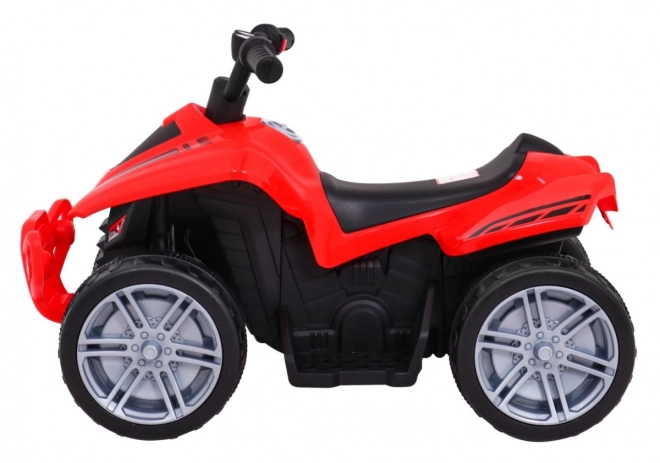 Quad Little Monster Elektrofahrzeug für Kinder Schwarz – Rot