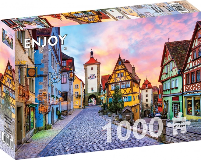 Enjoy Puzzle Altstadt von Rothenburg, Deutschland 1000 Teile