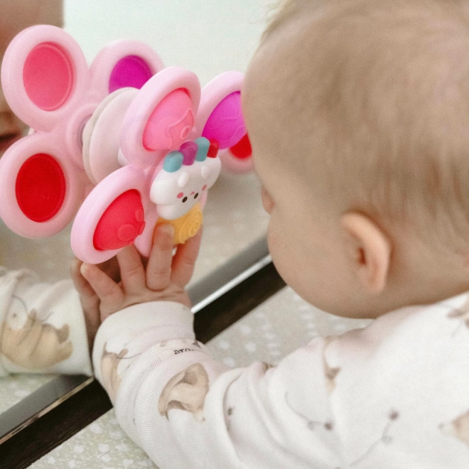 Woopie Baby Kosmischer Spinner Pop-it Sensorik Spielzeug Set Rosa