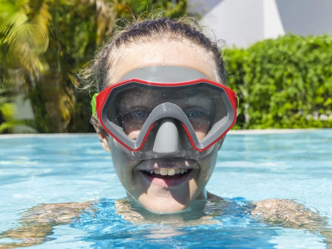 Farbenfrohe Schwimmmaske für Kinder ab 7 Jahren