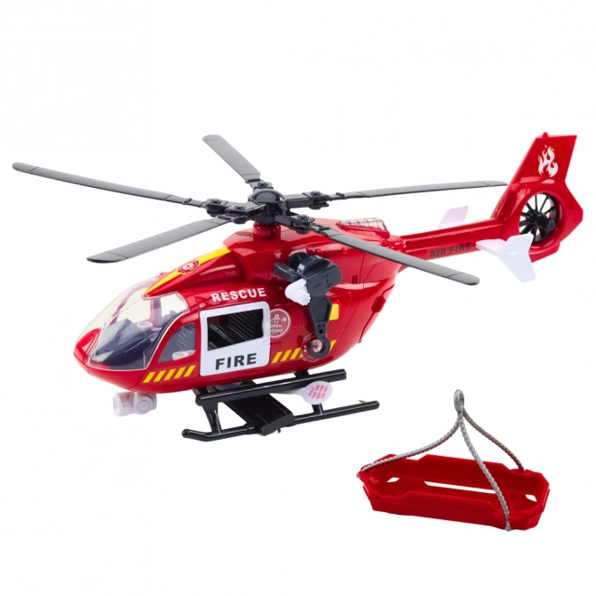 Feuerwehr Hubschrauber mit Licht und Ton