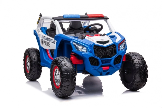 Kinder Polizeifahrzeug mit Akku 4x4 Buggy XB-2118