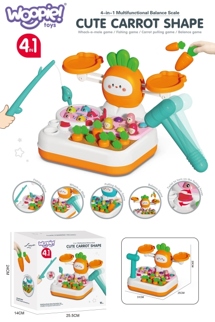 Montessori Spiel 4-in-1 von Woopie
