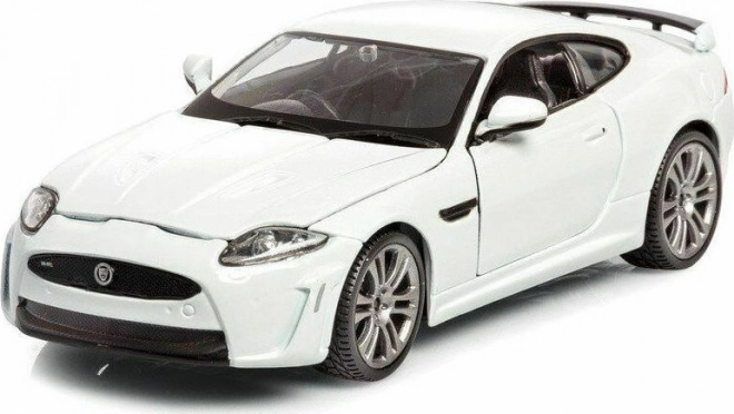 Bburago Modellauto Jaguar XKR-S Weiß im Maßstab 1:24