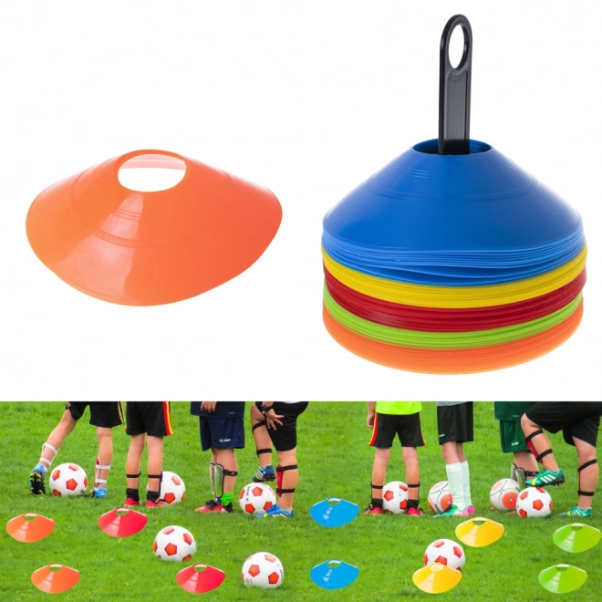 Trainingskegel im Netz - 50 Stück
