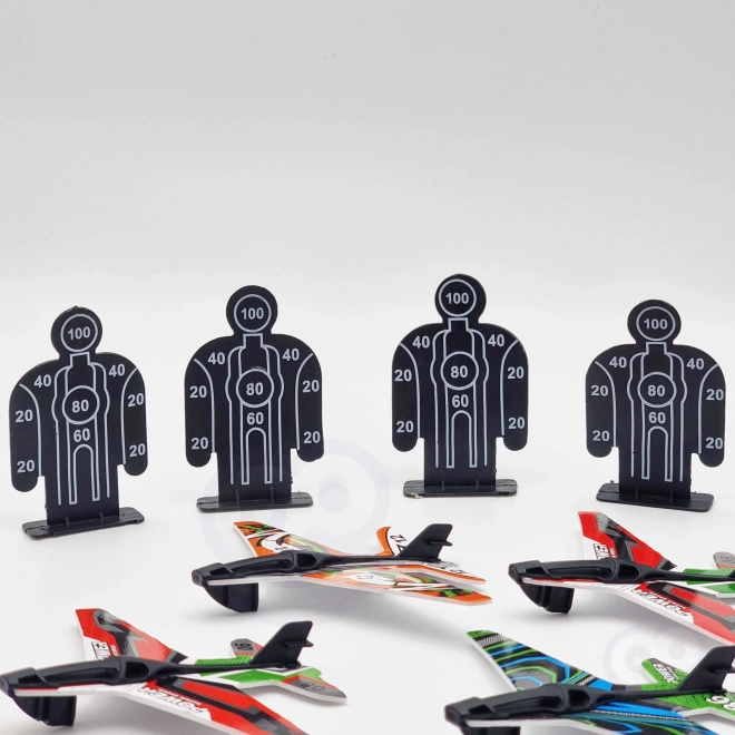 Automatische Flugzeugabschussvorrichtung mit 4 Flugzeugen