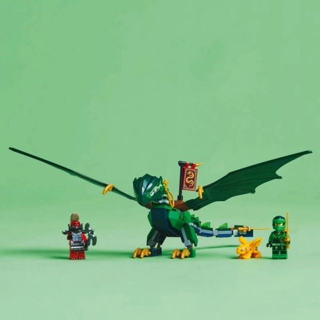 Lego Ninjago Grüner Wald Drache von Lloyd