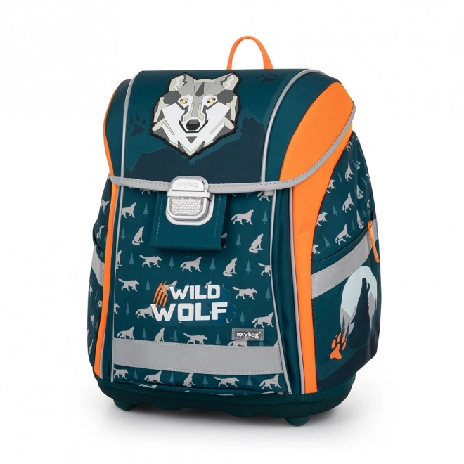 Schulrucksack Premium Light Wolf