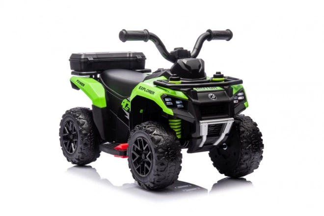 Elektrische Kinder-Quad in Grün