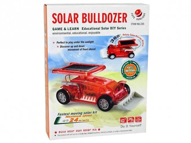 Solarauto Bulldozer Bausatz