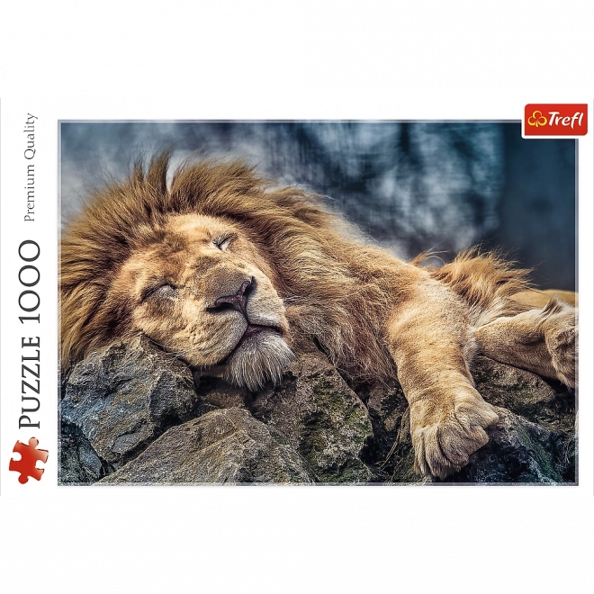 Trefl Puzzle Schlafender Löwe 1000 Teile