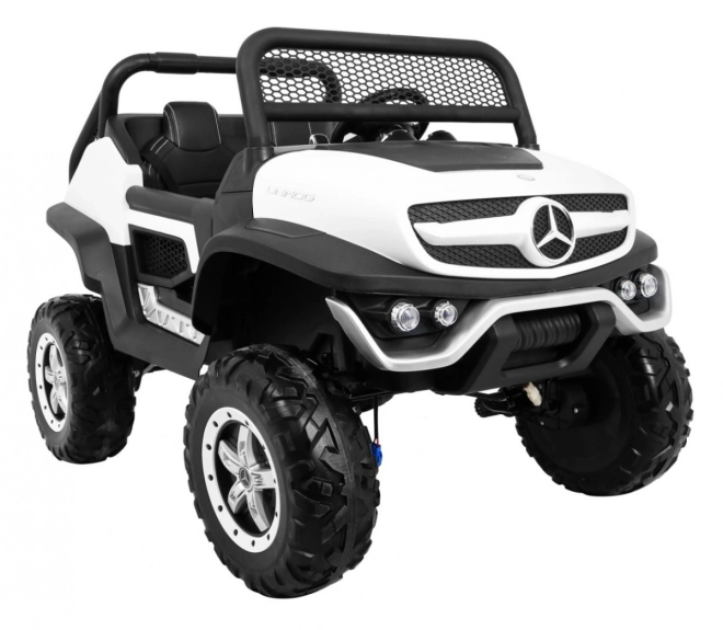 Fahrzeug Mercedes BENZ UNIMOG Weiß