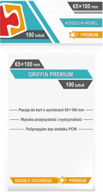 Premium-Kartenhüllen 65x100mm 100 Stück