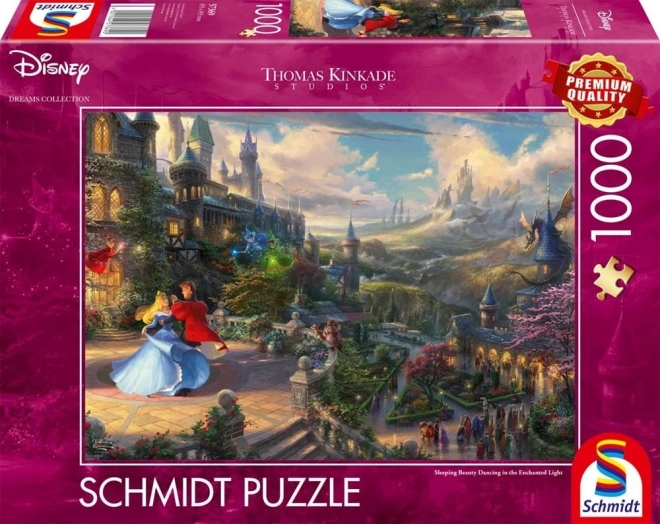 Schmidt Puzzle Dornröschen: Tanz im magischen Licht 1000 Teile