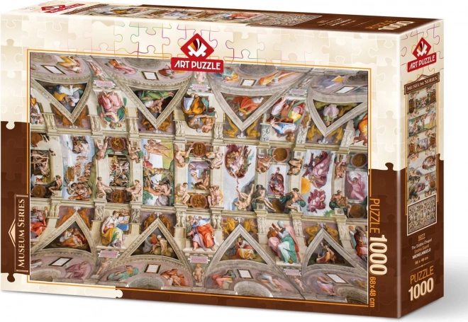 Puzzle Sixtinische Kapelle 1000 Teile