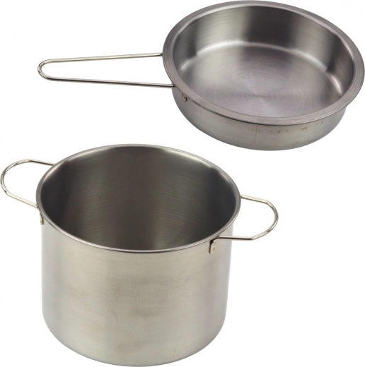 Metallgeschirr wie in echt