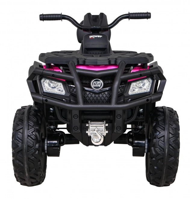 Quad XT-Geschwindigkeit für Kinder Pink + 4x4 + EVA + Langsamer Start + MP3-Radio + LED-Diode