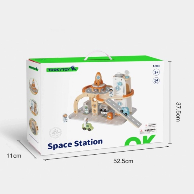 Holz-Weltraumstation TOOKY TOY