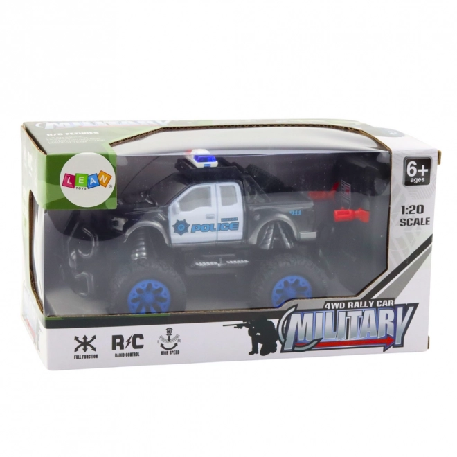 Zuverlässiges RC Polizeiauto Geländewagen