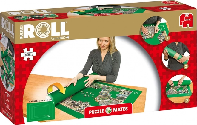 Jumbo Rollbare Puzzlematte für 1500-3000 Teile