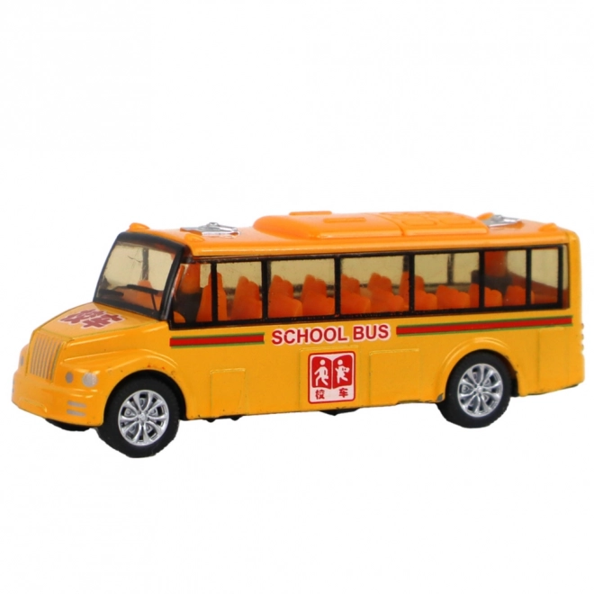 Farbiger Friktionsantrieb Bus Set