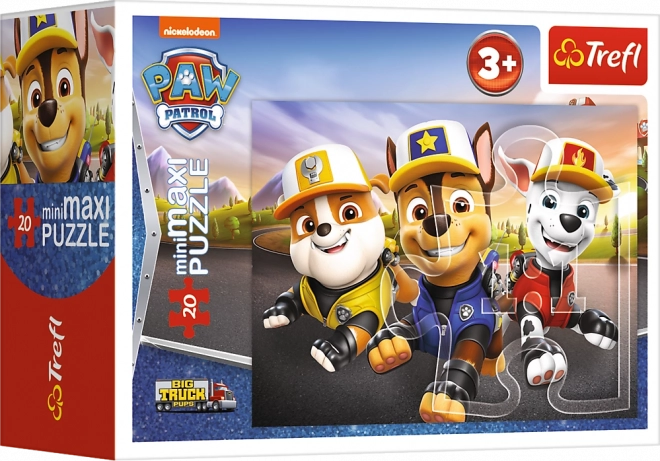 Paw Patrol Lustige Hunde Minipuzzle 20 Teile