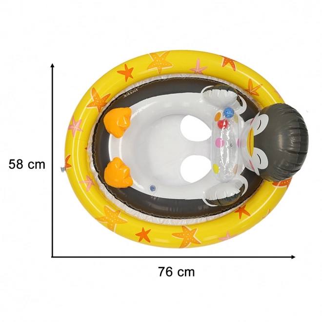 Intex Schwimmring Sloth für Kinder mit Sitz – Pinguin