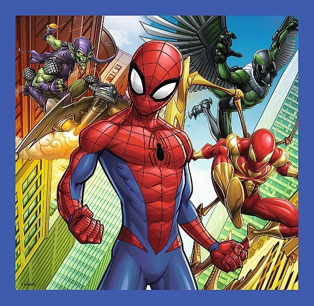 Puzzle 3-in-1 Spider-Man - Spinnenkraft