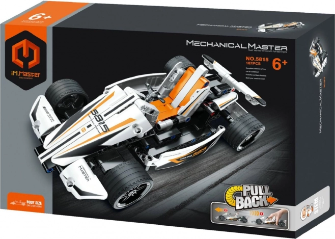 Konstruktionsset Formelauto mit Pull-Back-Motor iM.master, 187 Teile