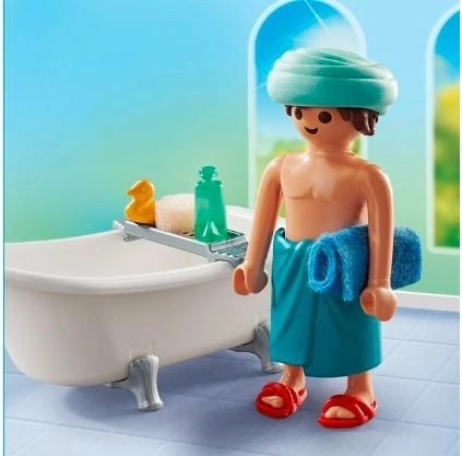 Playmobil Special Plus Mann in der Badewanne