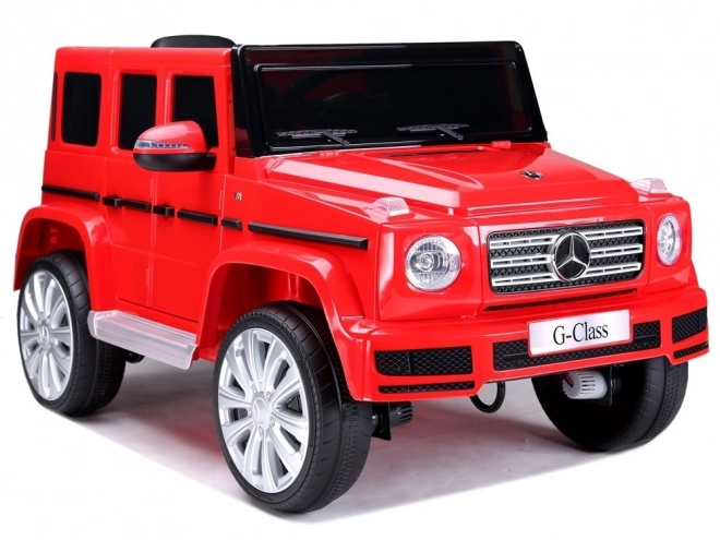 Roter Mercedes G500 Elektroauto für Kinder