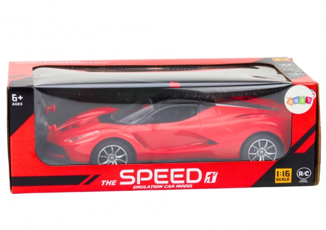 Ferngesteuertes Sportauto RC Rot