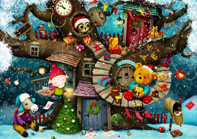 Enjoy Puzzle Märchenhafte Weihnachten 1000 Teile