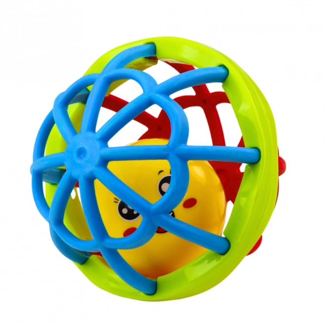 Sensorischer Ball mit Rassel für Säuglinge