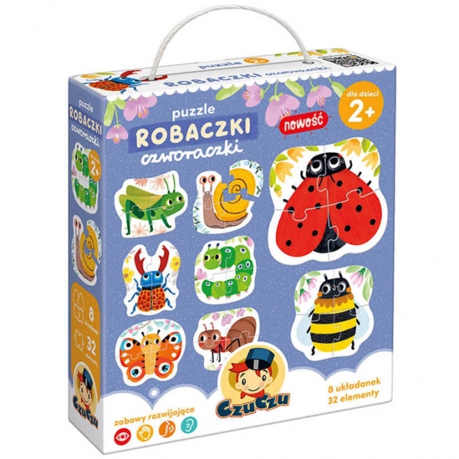 Puzzle Krabbeltiere Vierlinge