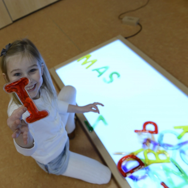 Buchstaben und Zahlen Montessori Set