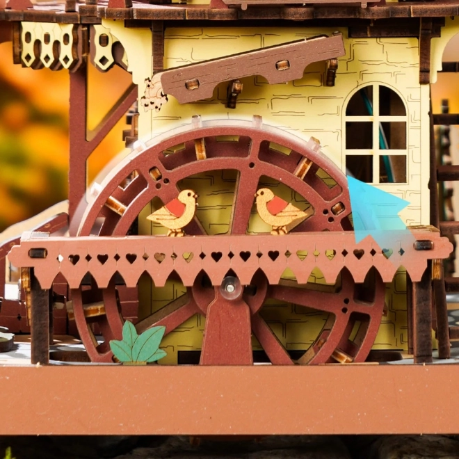 3D Mechanisches Puzzle Kuckucksuhr
