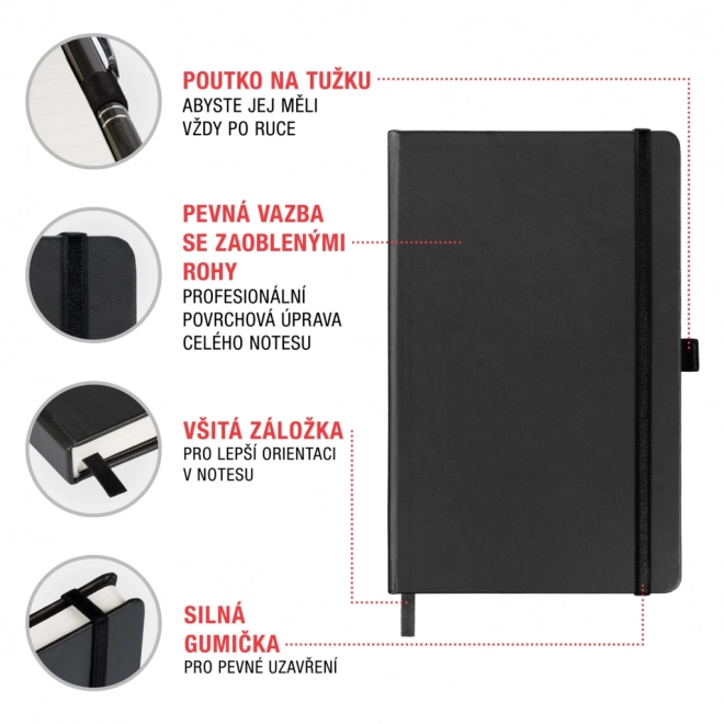 Notizbuch Lamy, liniert, 13 x 21 cm