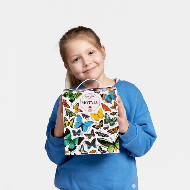 Puzzlove ČZUČU Schmetterlinge 200 Teile
