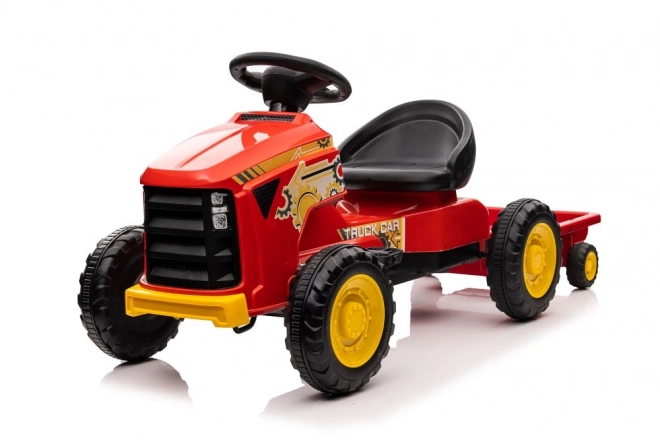 Pedaltraktor in Rot für Kinder