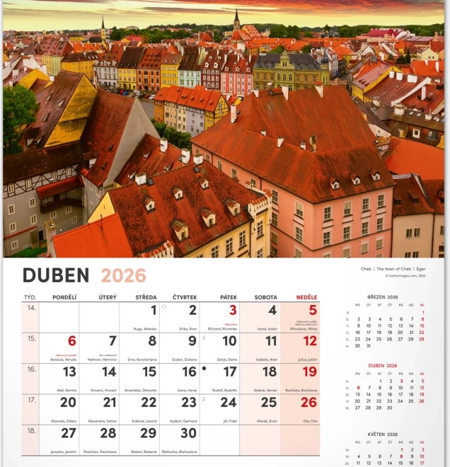 Wandkalender Mein Land 2026