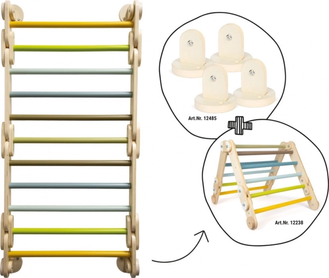Small Foot Kletterdreieck und Kletterleiter 2 in 1 Abenteuer