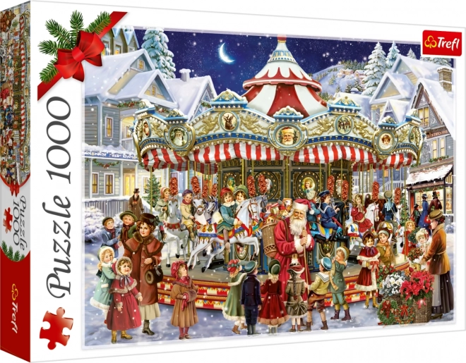 Weihnachtskarussell Puzzle 1000 Teile