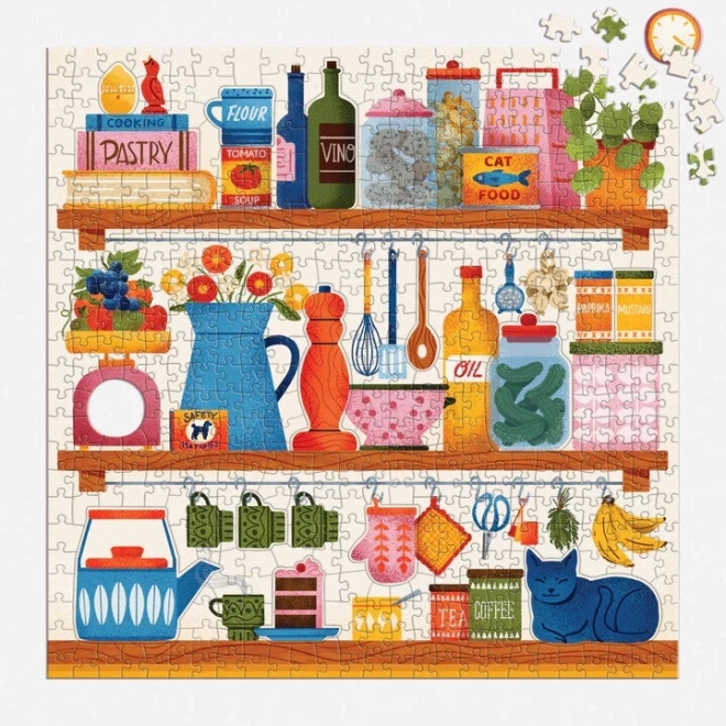 Puzzle Grundlegende Küchenutensilien 500 Teile
